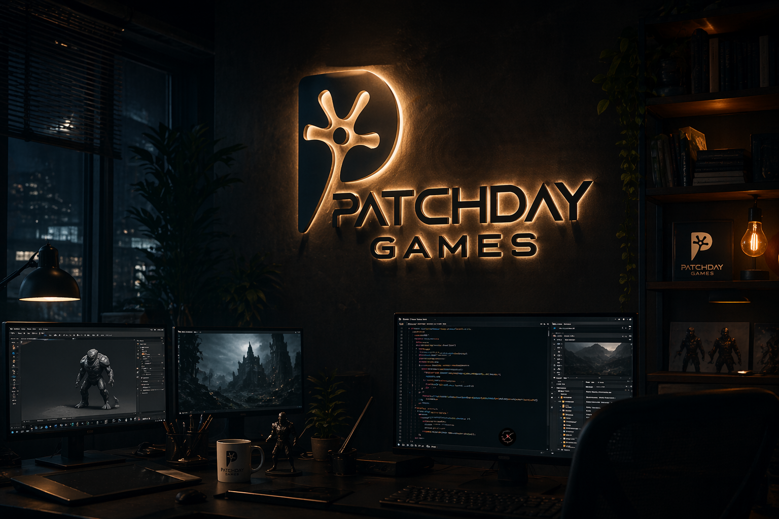 PatchDay Games studio and team atmosphere
